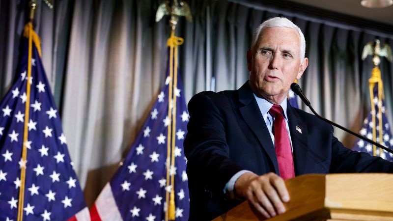 Pence to announce 2024 presidential campaign next week