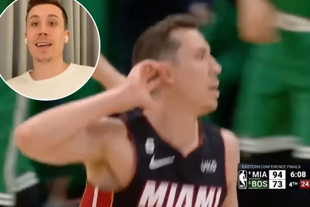 Heat's Duncan Robinson taunted Celtics fans over vulgar texts