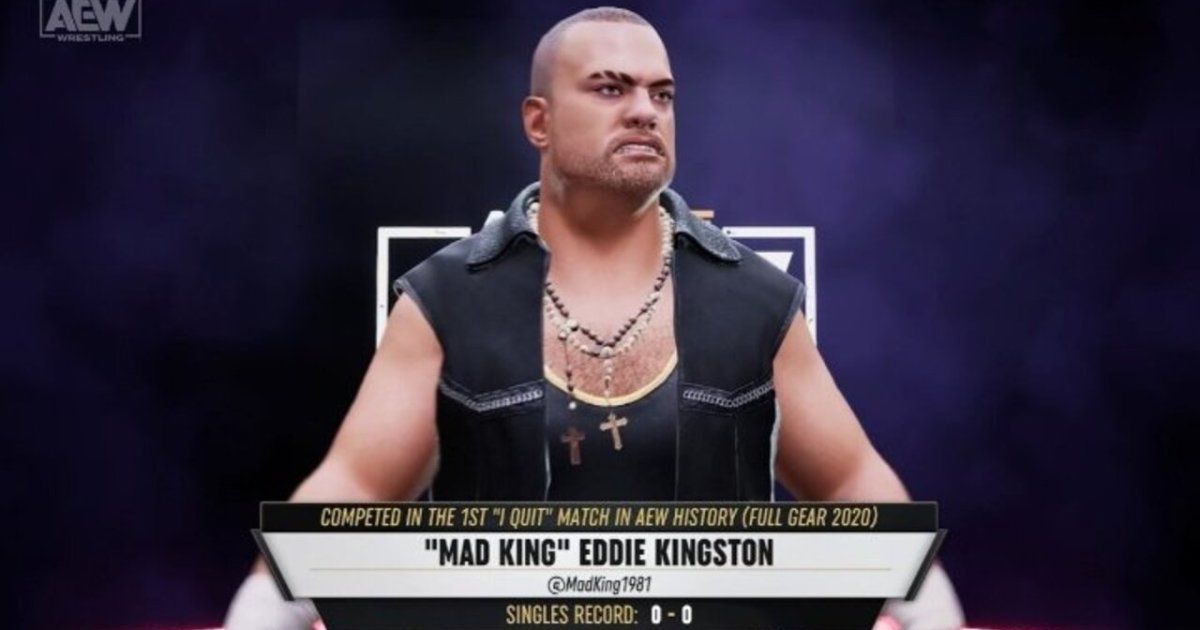 Final Version Of Eddie Kingston In AEW Fight Forever Unveiled