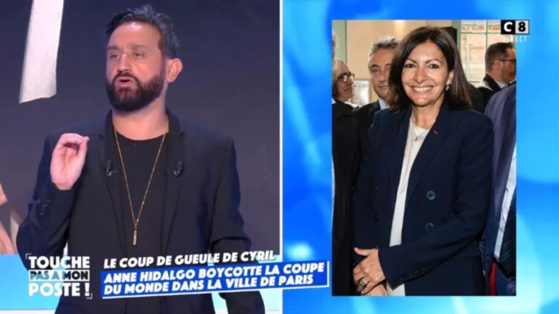 Insultes d’Hanouna contre Hidalgo : l’Arcom condamne C8 à 300 000 euros d’amende