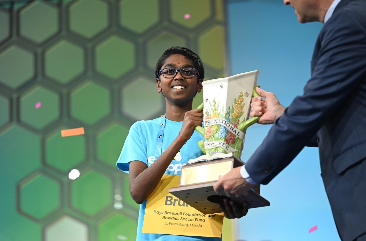 Meet the record-setting 2024 spelling bee champion: Bruhat Soma