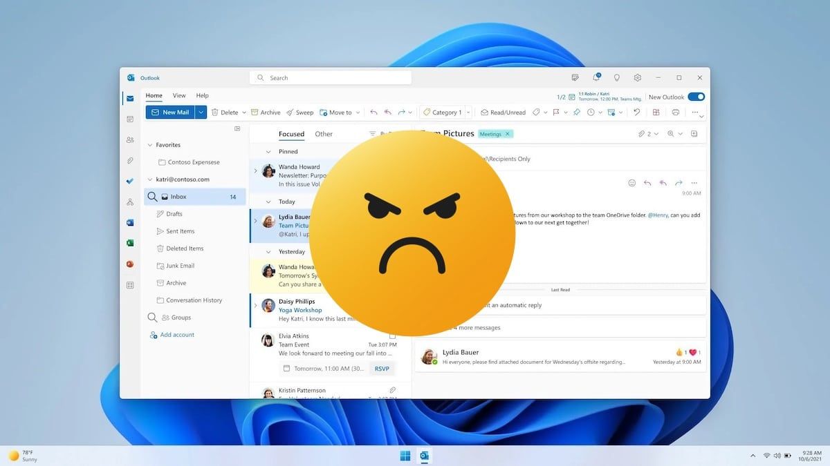 Windows 11 : Microsoft va imposer le nouvel Outlook, les utilisateurs se révoltent