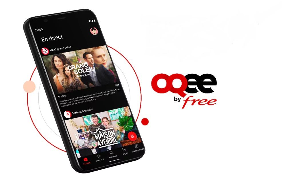 Free met à jour Oqee sur les smartphones Android