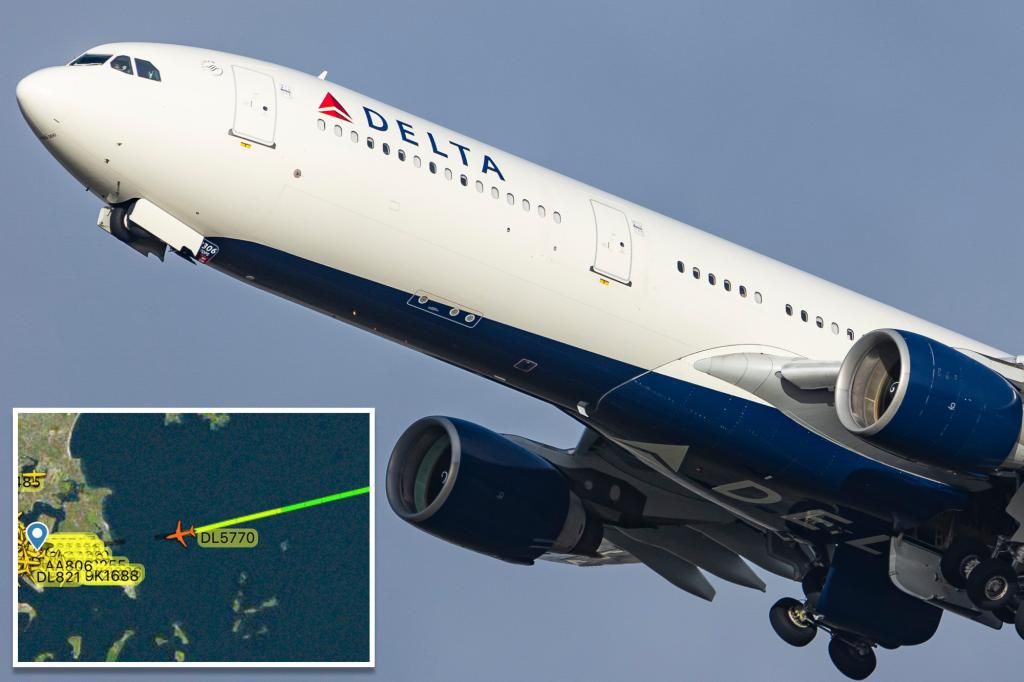 NJ-bound Delta flight forced to return to Boston airport over alleged threats