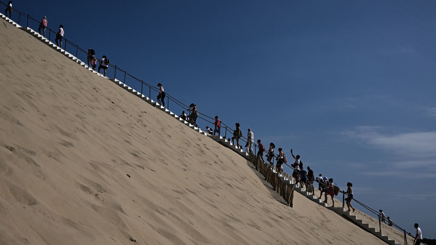 Gironde : la dune du Pilat mesure un mètre de plus qu'en 2022, atteignant 103,6 mètres