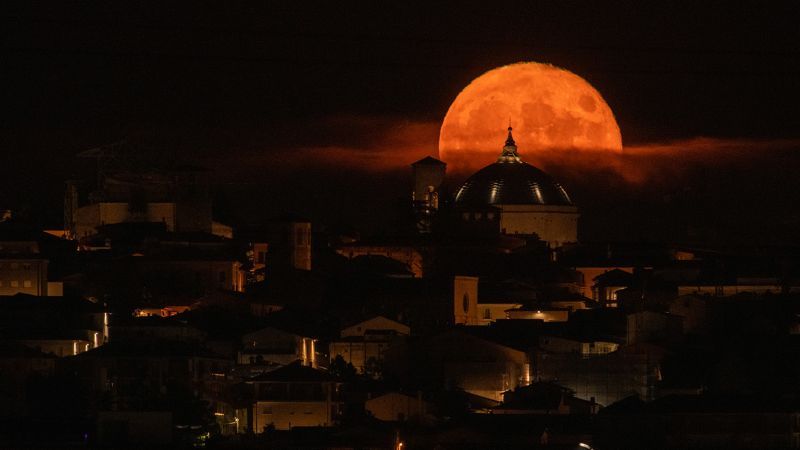 Supermoons will rise in the night sky twice this August