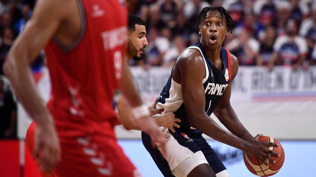 Basket. La France surclasse la Tunisie pour son premier match de préparation au Mondial