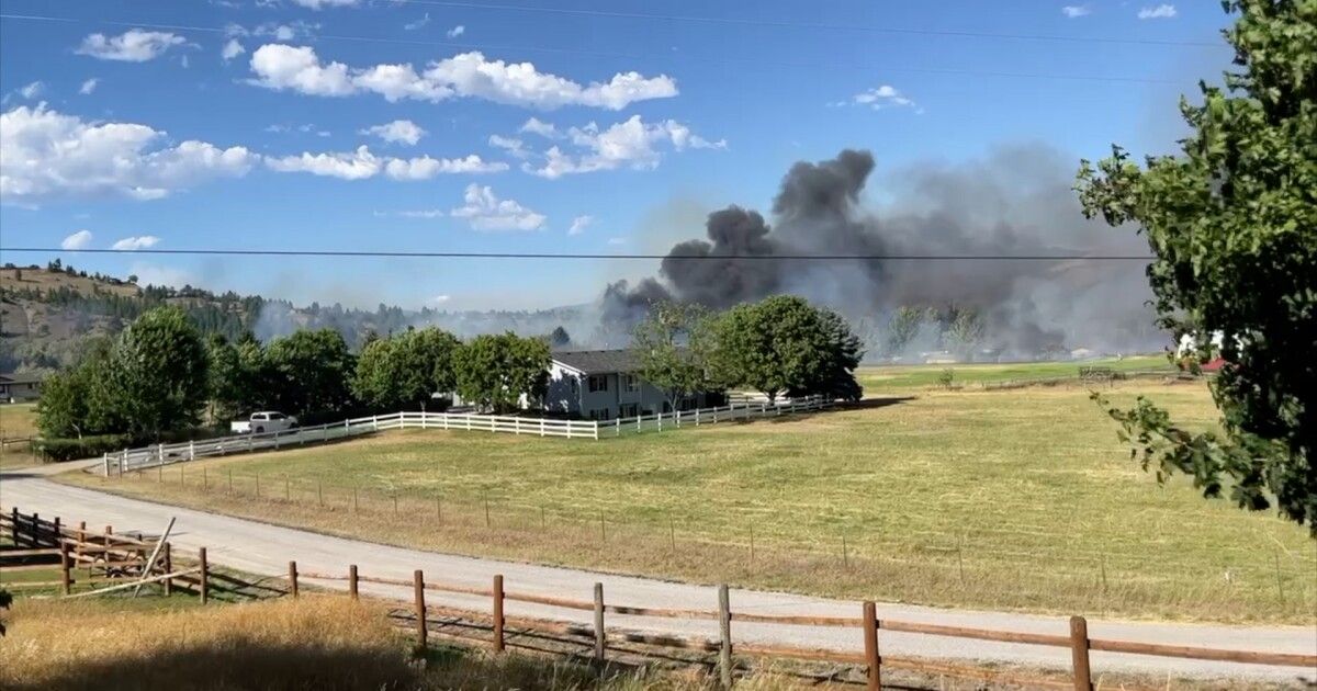 Fire destroys numerous structures in Lolo neighborhood