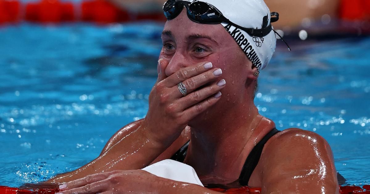 JO - Natation : "Sans Philippe Lucas, je ne suis rien", le bel hommage d'Anastasiia Kirpichnikova après sa médaille d'argent