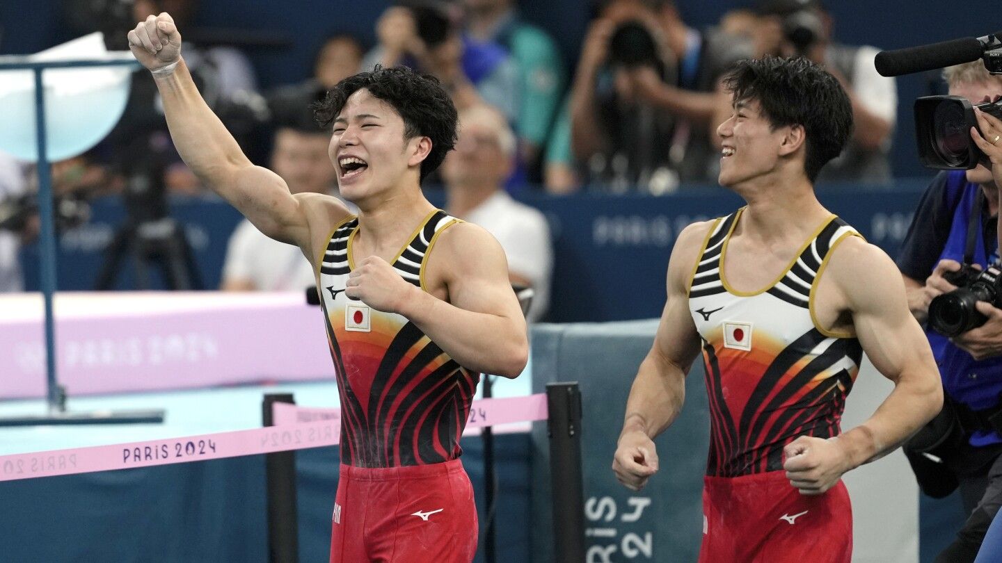 Japan’s Shinnosuke Oka wins men's gymnastics all-around title: Olympics 2024