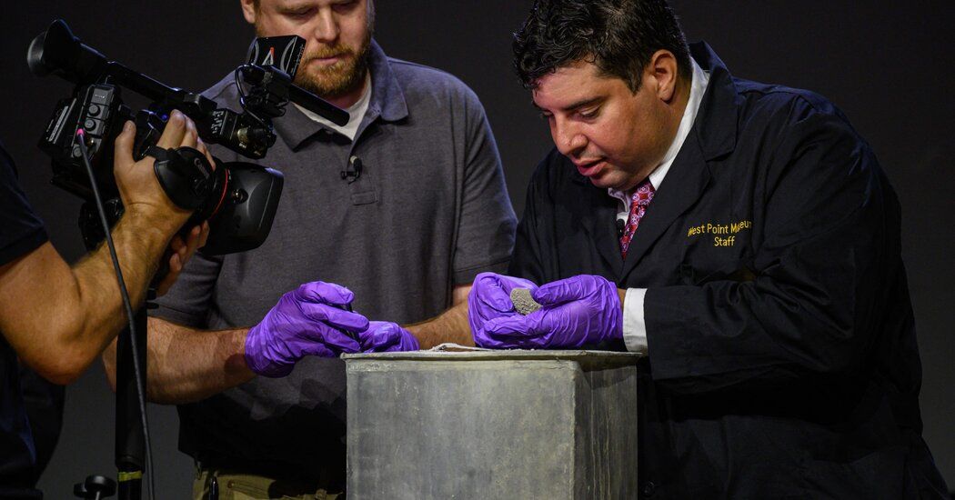 A Time Capsule Appeared to Be Full of Dirt. Then, They Looked Closer.