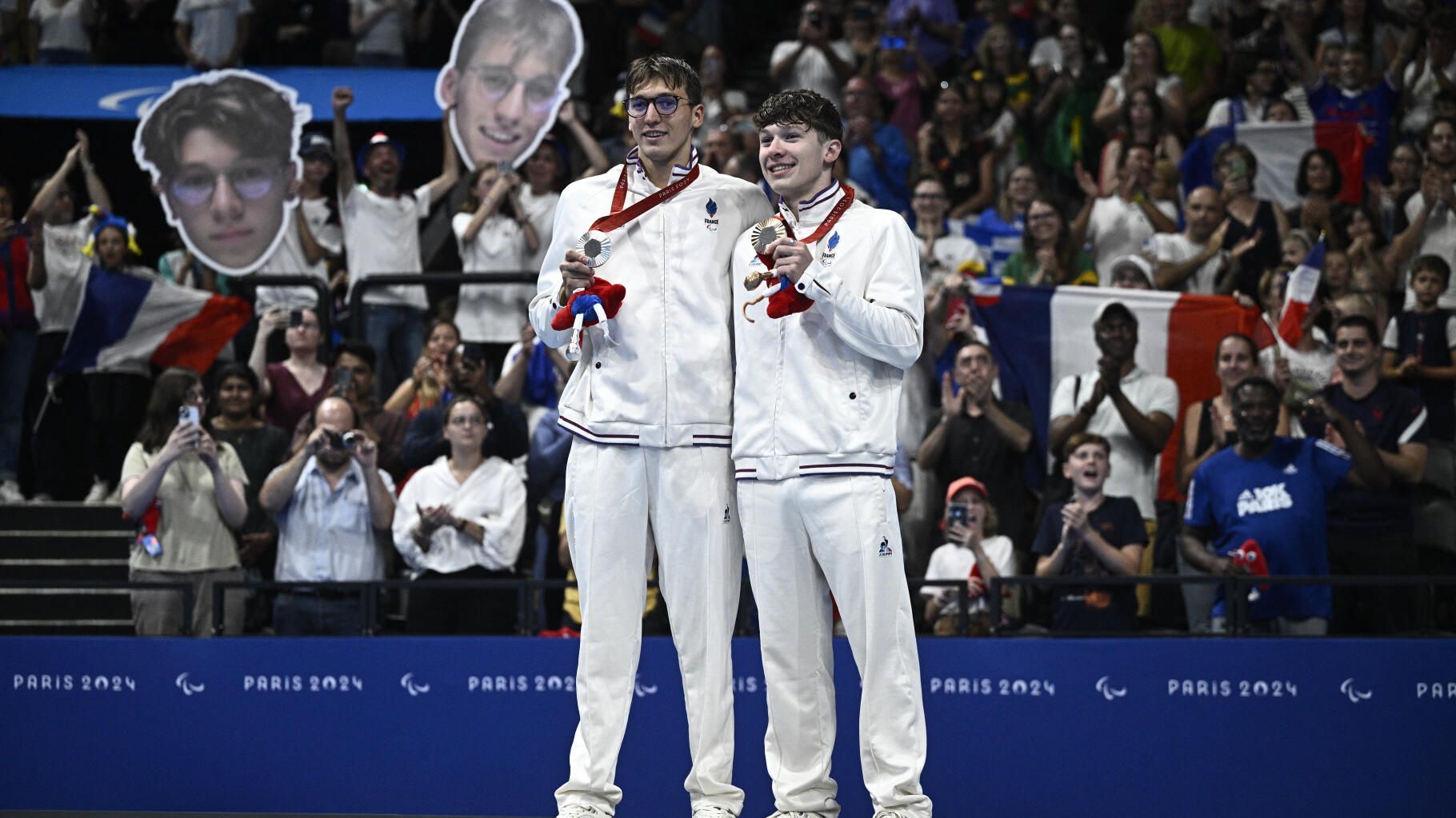 Jeux paralympiques 2024 : Alex et Kylian Portal, les frères nageurs, en argent et en bronze sur le 400 m nage libre