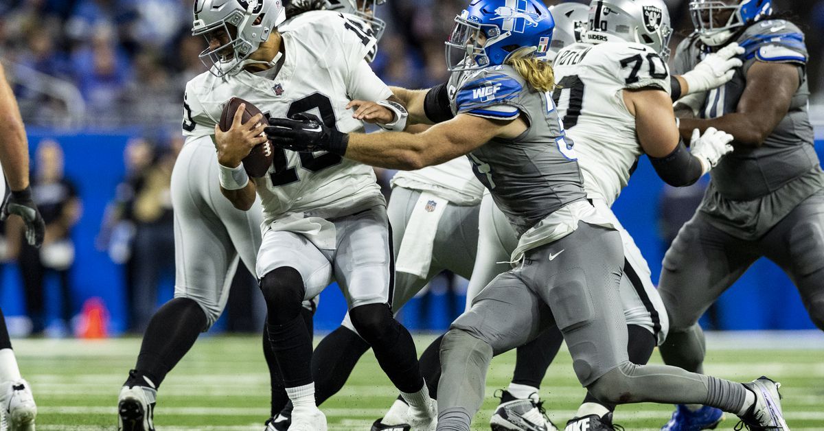 Raiders-Lions Week 8 Monday Night Football: Winners and losers