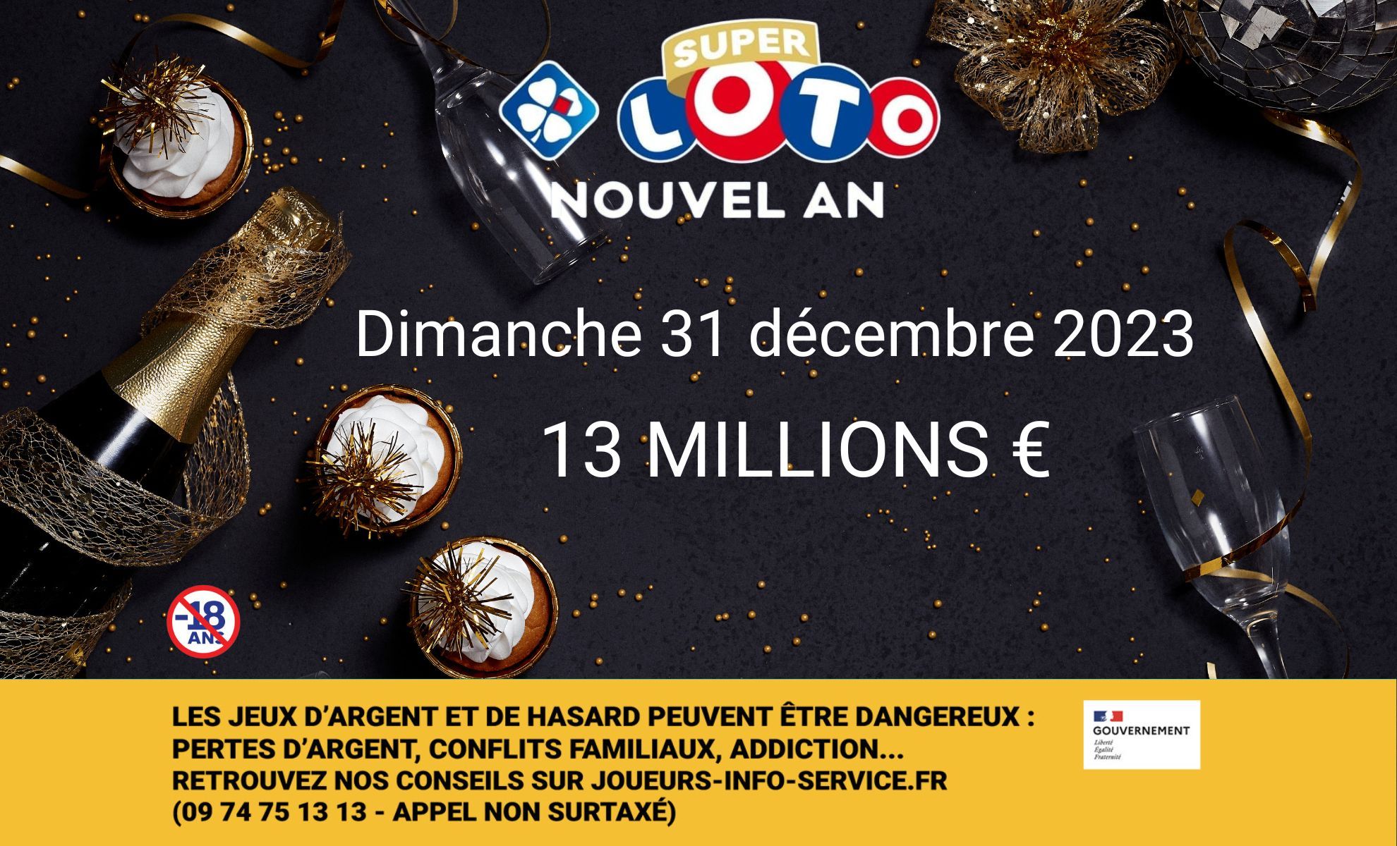 Super Loto du Nouvel An (FDJ) : le tirage exceptionnel du 31 décembre 2023