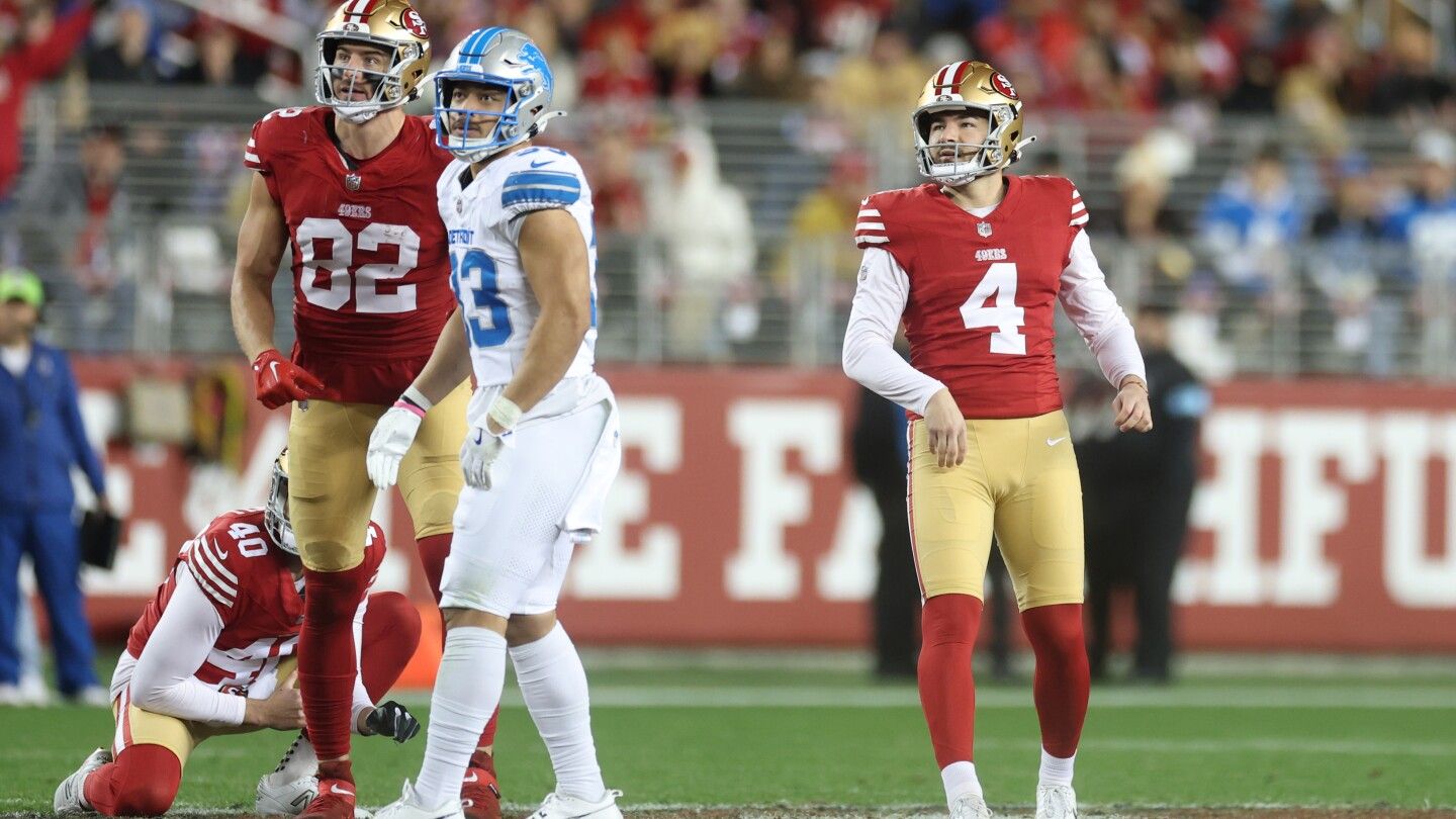 Jake Moody will remain 49ers' kicker for Week 18